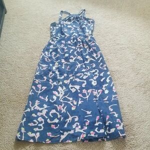 Cabi navy maxi dress